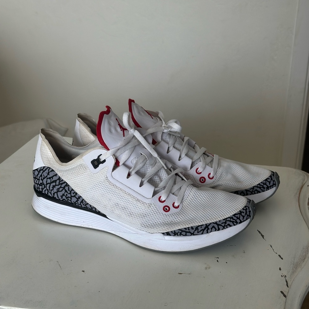 Nike Air Jordan Racer 88 White Cement size 10.5 Rare